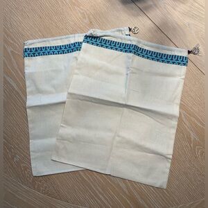 NWOT Tory Burch Drawstring, Dust Bags, Purse, Shoe Protector